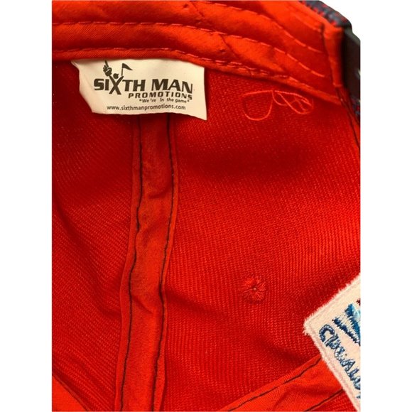 Los Angeles Angels Sixth Man Chevron Promotional Hat Cap Mesh Snap Back Ball Cap - Picture 4 of 11